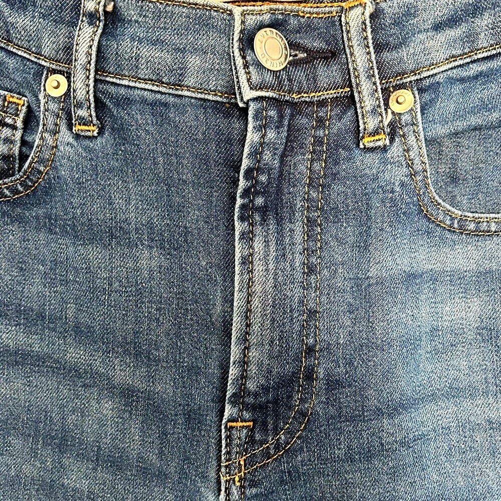 Everlane Cheeky Bootcut Ankle High Rise Crop Raw Hem Jeans Size 25 - Picture 7 of 9